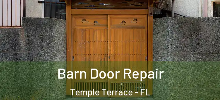 Barn Door Repair Temple Terrace - FL