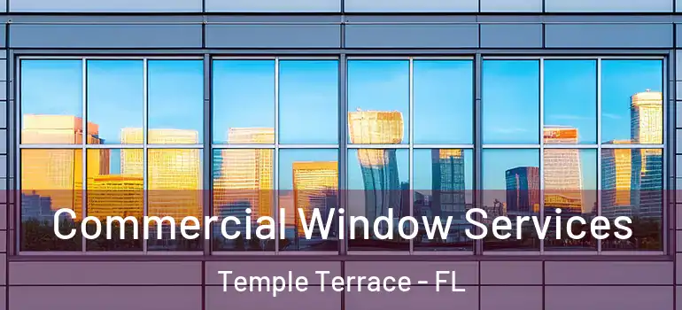 Commercial Window Services Temple Terrace - FL
