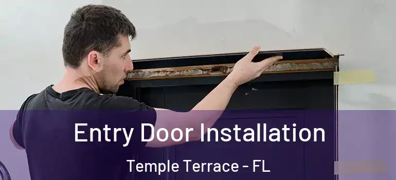 Entry Door Installation Temple Terrace - FL
