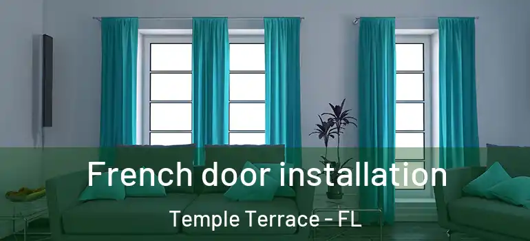  French door installation Temple Terrace - FL