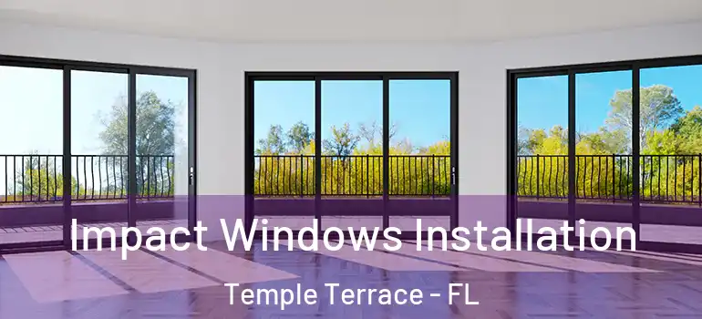 Impact Windows Installation Temple Terrace - FL