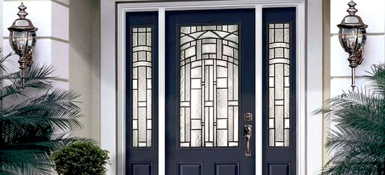 Stained Glass Door Panels in Temple Terrace, FL