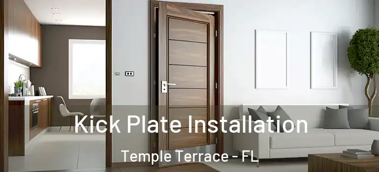 Kick Plate Installation Temple Terrace - FL