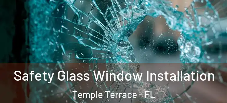Safety Glass Window Installation Temple Terrace - FL