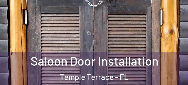 Saloon Door Installation Temple Terrace - FL