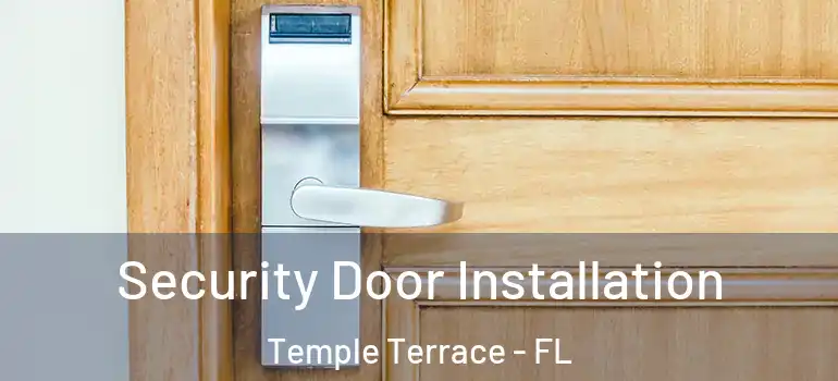 Security Door Installation Temple Terrace - FL