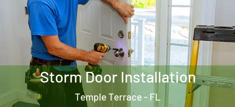 Storm Door Installation Temple Terrace - FL