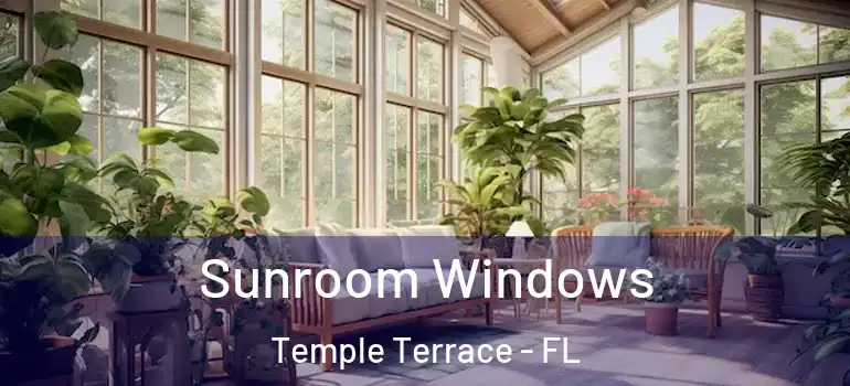 Sunroom Windows Temple Terrace - FL