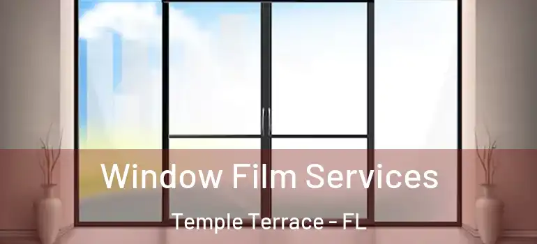 Window Film Services Temple Terrace - FL