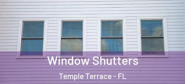 Window Shutters Temple Terrace - FL