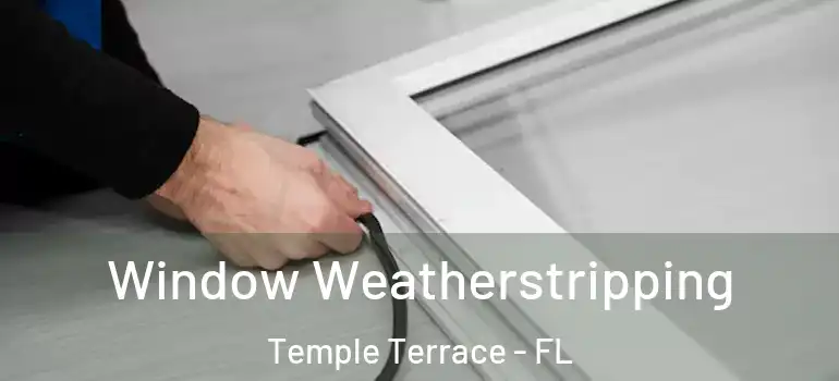Window Weatherstripping Temple Terrace - FL
