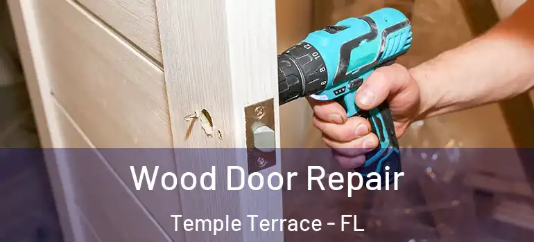 Wood Door Repair Temple Terrace - FL